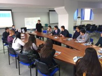 A visiting session on the basis of KSU «Youth Resource Center of Karaganda region»