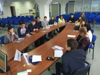 Выездное занятие  на базе КГУ «Молодежный ресурсный центр Карагандинской области»
