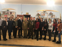 A curatorial hour on the celebration of the 30th anniversary of the withdrawal of the Soviet Army from Afghanistan was held