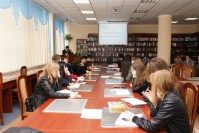 The round table and an exhibition entitled “Project: 100 new textbooks in the Kazakh language”.